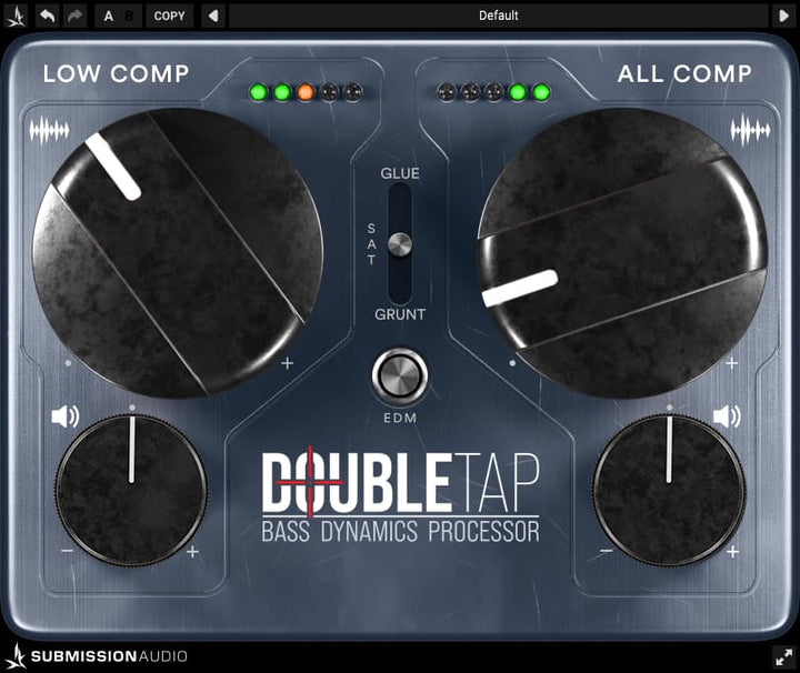 DoubleTap bass dynamics processor