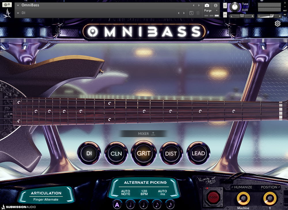 EuroBass 3 - Official Spector Euro 5 LX Virtual Bass for Kontakt