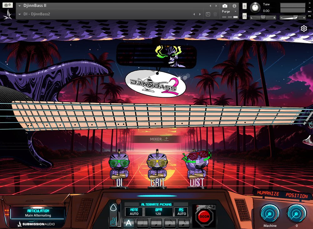 DjinnBass 2 Upgrade - SubMission Audio