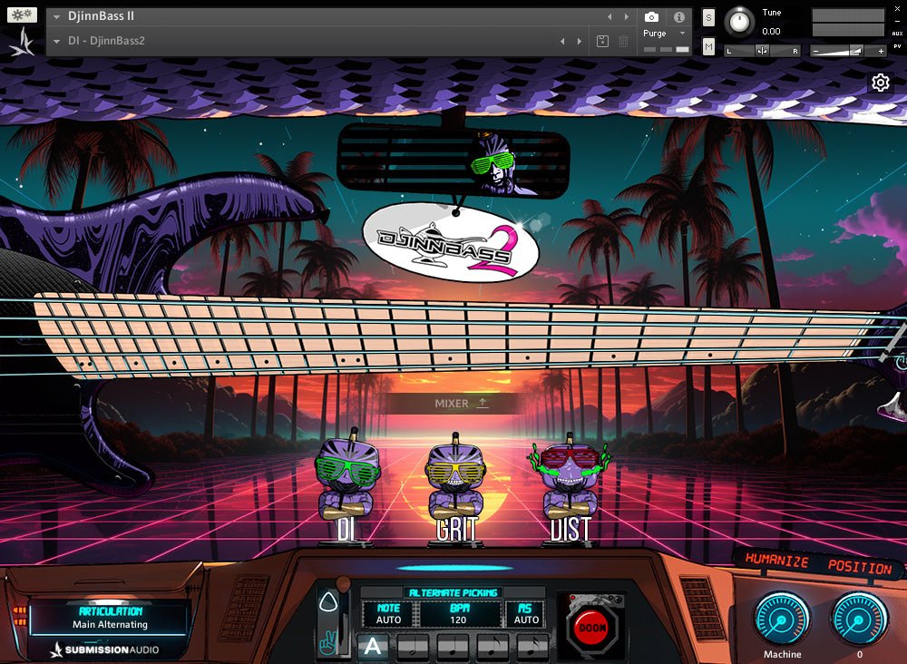 DjinnBass 2 Upgrade - SubMission Audio