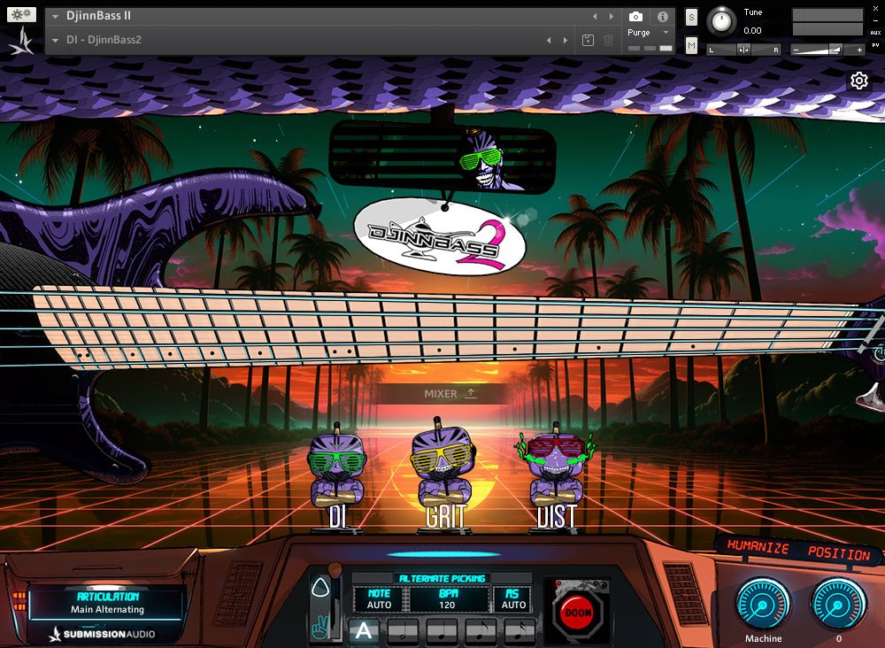 DjinnBass 2 Upgrade - SubMission Audio
