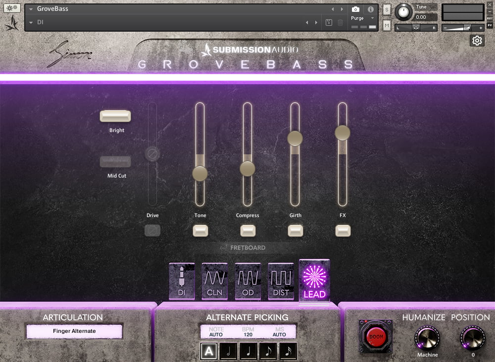 GroveBass - SubMission Audio